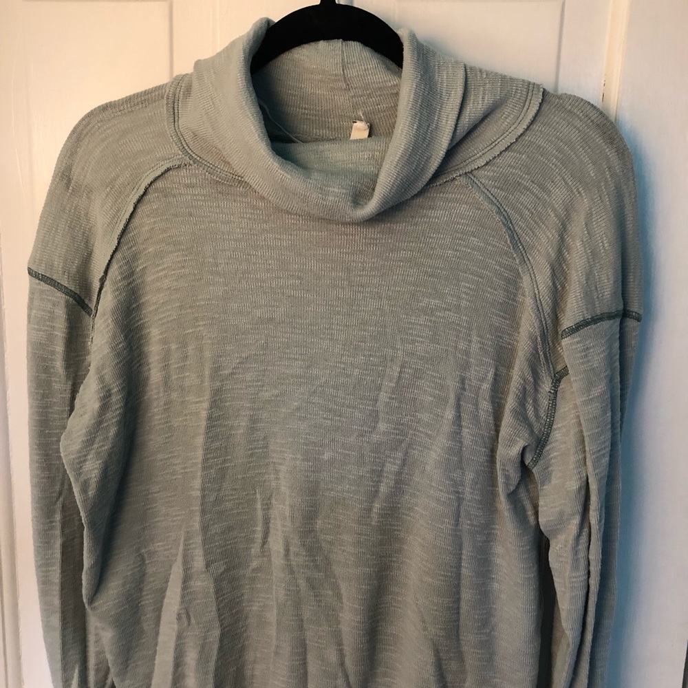 Free People: We The Free Split Back Turtleneck